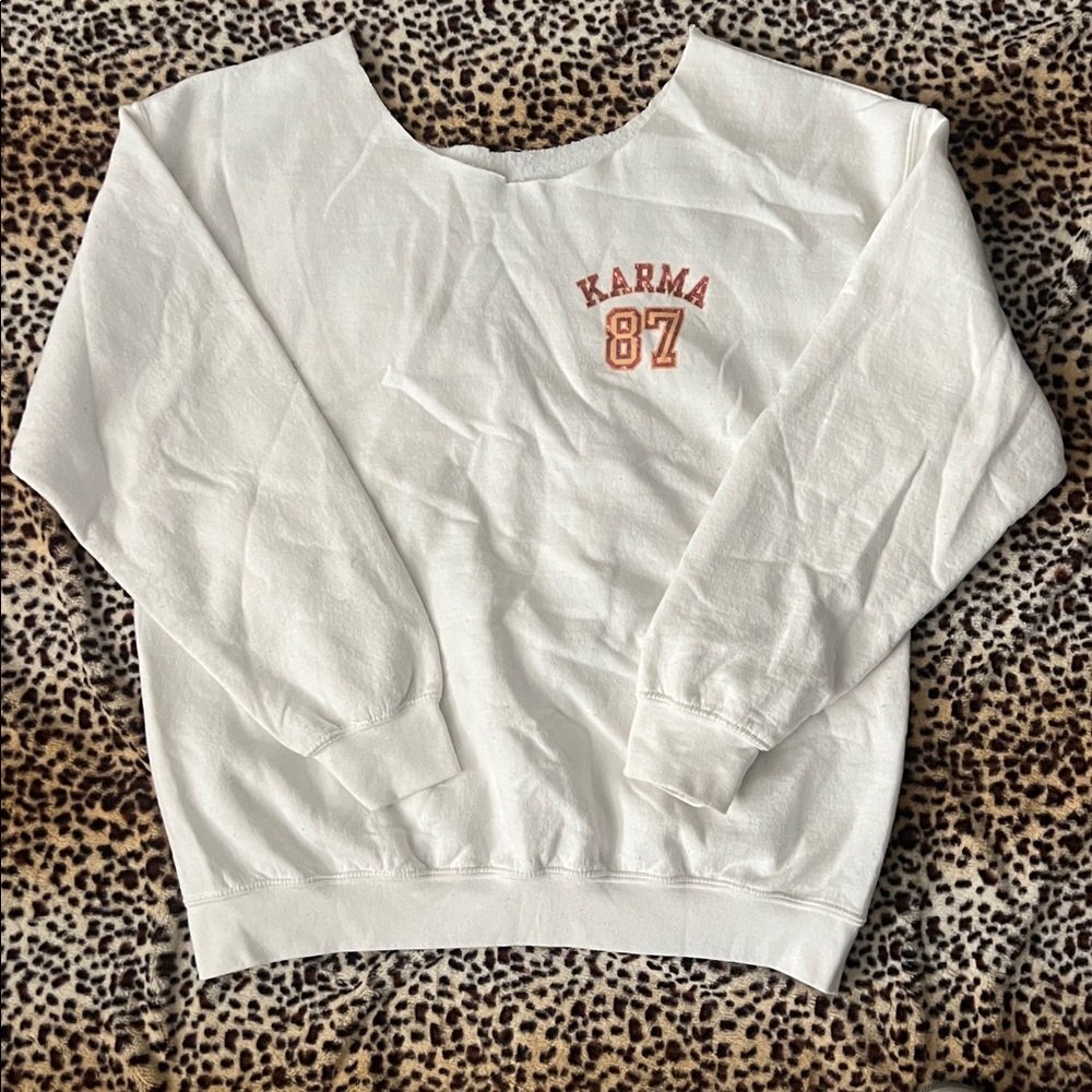 White Karma 87 Sweatshirt